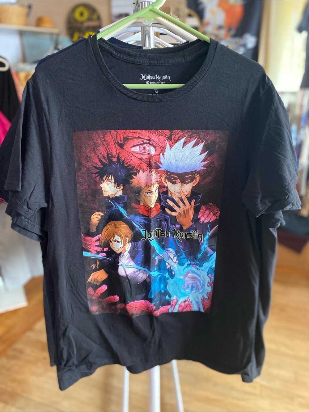 Jujutsu Kaisen Black Short Sleeve Graphic Tee